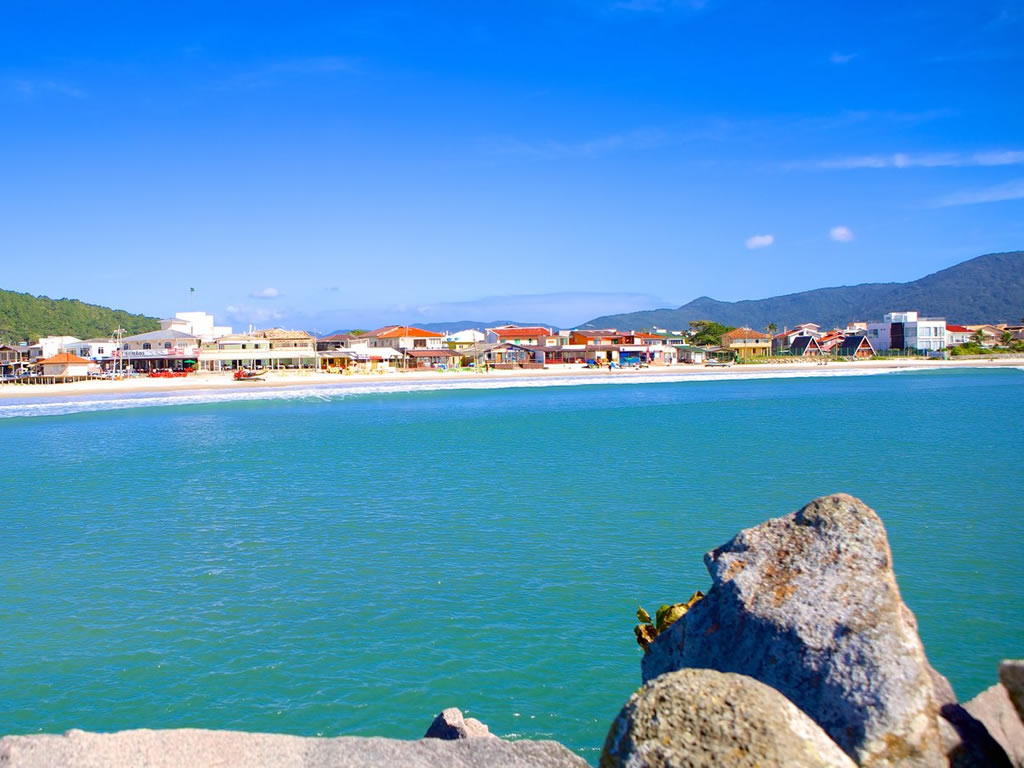Praia da Barra da lagoa - florianopolis